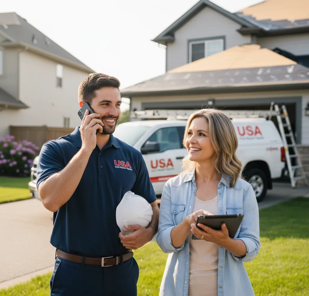 USA Roof Repair Experts customer support in Mountain Lakes