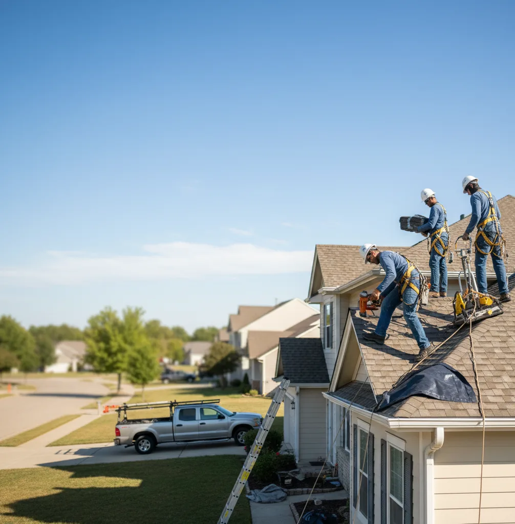 Roof Repair in Mountain Lakes